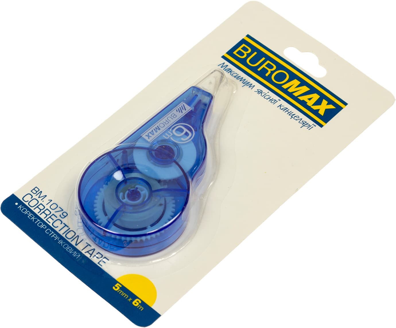 Корректор ленточ. "Buromax" 5ммх6м №1079(24)(720)