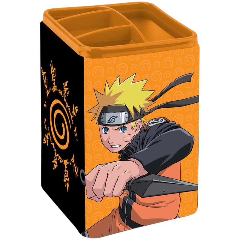 Стакан для ручок "Kite" №NR23-105 квадр. Naruto(12)