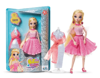 Лялька "Kids Hits. Be Fashion Academy. Heva" 28см в кор-ці,25,5х37х7см №KH25/01(6)