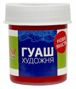 Гуашевая краска "Rosa Studio" карминовая 40мл №323927(70)