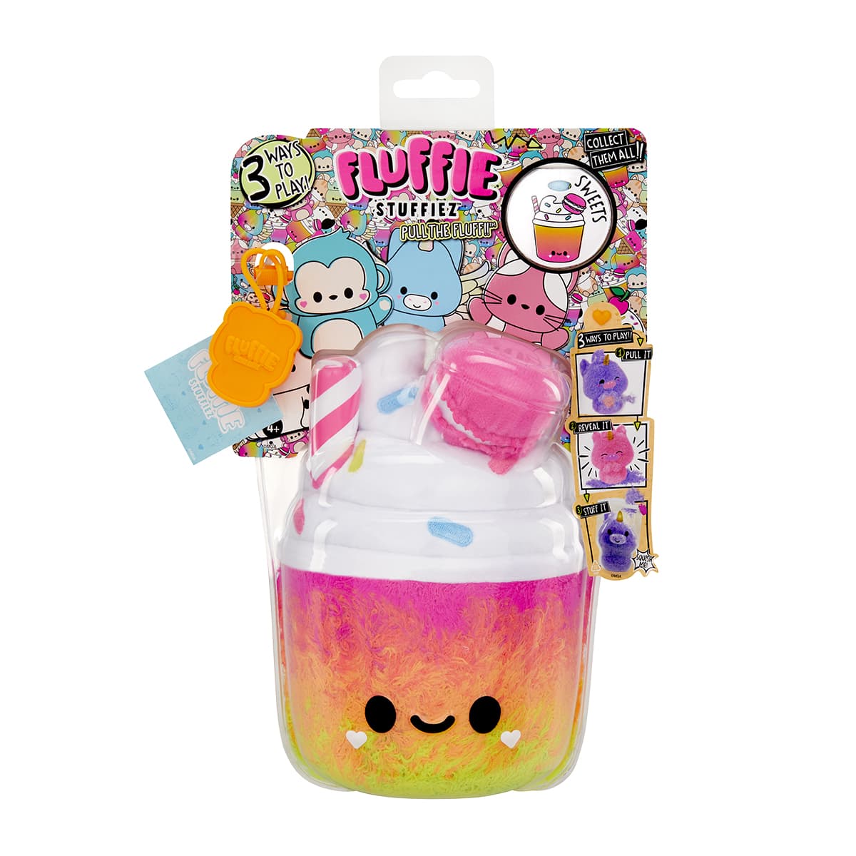 М'яка іграшка-антистрес Fluffie Stuffiez серії "Small Plush" – Фрікшейк №511588/КіддіСвіт/