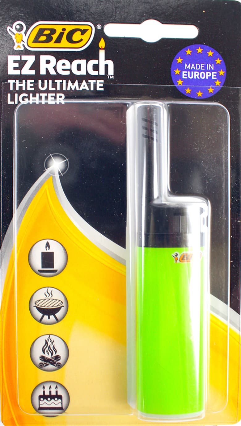 Запальничка побутова "Bic" EZ Reach асорті (20)