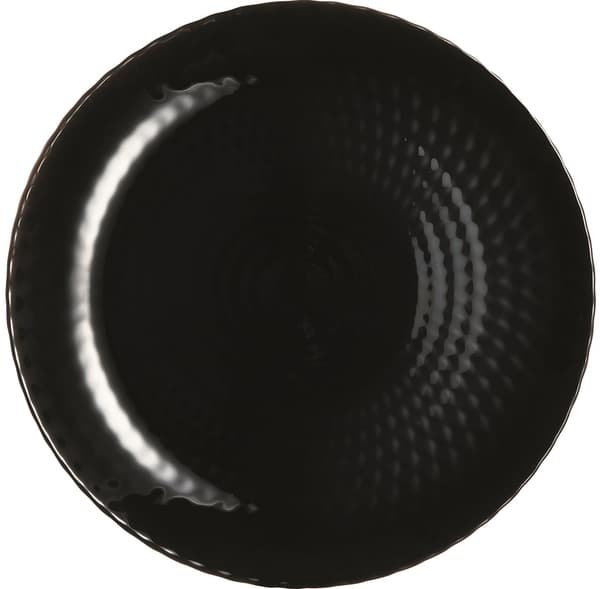Тарелка десертная стекло "Luminarc.Pampille Black" 19см №Q4620/8402(6)(24)