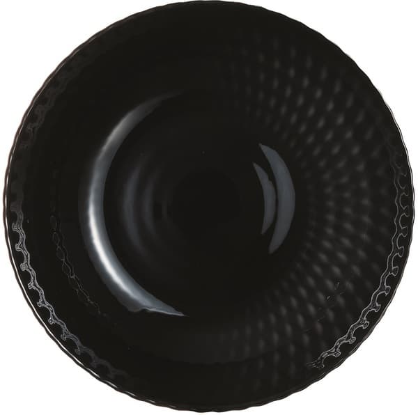 Тарілка супова скло "Luminarc. Pampille Black" 20см №Q4619/8396(6)(24)