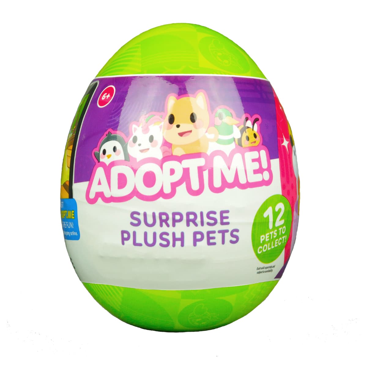 Іграшка-сюрприз в яйці "ADOPT ME! S2 - Кумедні звірятка" 12 видів №AME0020 /КіддіСвіт/(12)