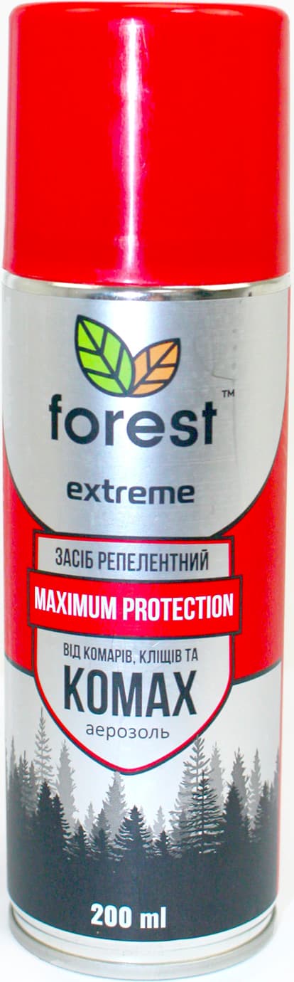 Аерозоль "Forest Extreme" від усіх літ та повз комах 200мл №0631