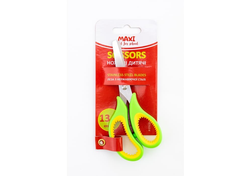 Ножницы дет. "Maxi" №MX007420 13,5см(12)(288)