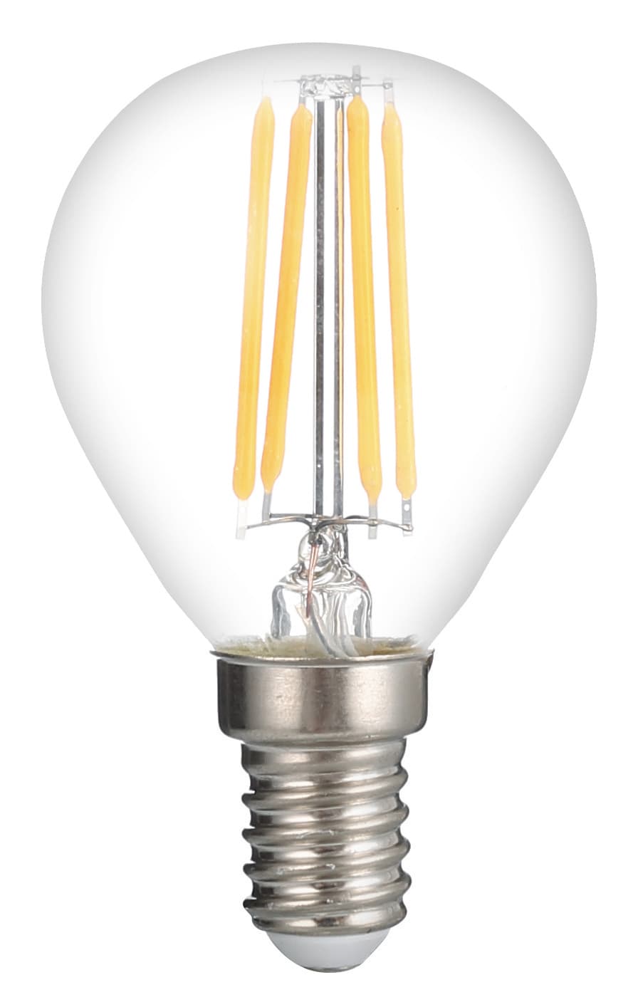 Лампа "Etron Filament Power" прозоре скло LED 1-EFP-1147 G45 12Вт 3000K Е14(10)