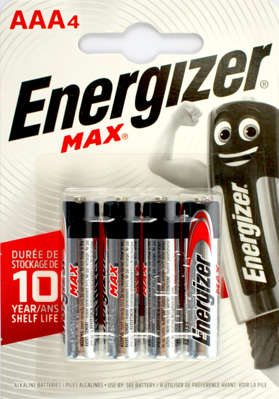 Батарейки Energizer Max LR-03/блістер 4шт(12)
