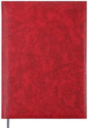 Ежедн. А6 "Buromax" недат. 144л. лин. Base (Miradur) красный №BM.2604-05