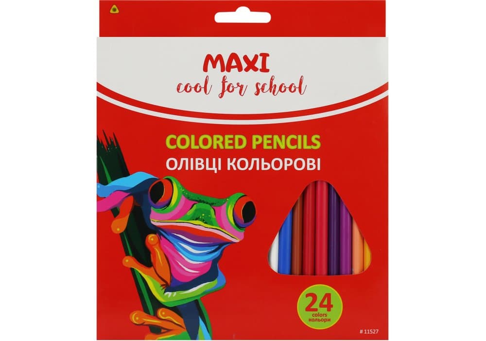 Олівці кольорові 24 кольори Economix Africa (12) E11527