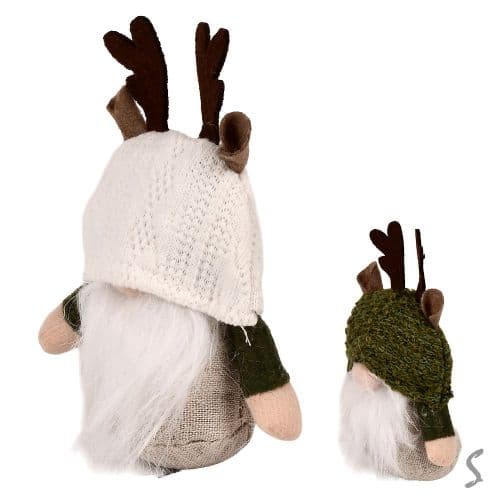Фігурка новорічна "Gnome" зелена 15см №R34296(12)