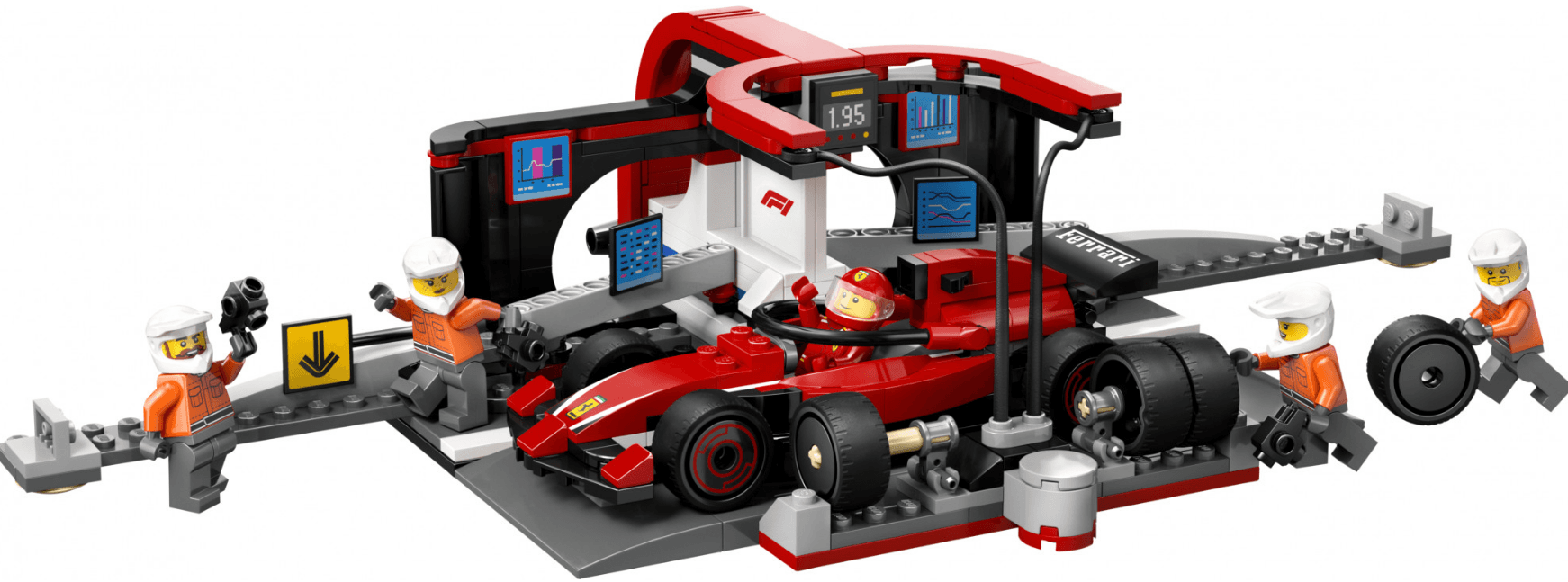 Конструктор "LEGO" City Піт-стоп і піт-екіпаж F1® з болідом Ferrari №60443(3)