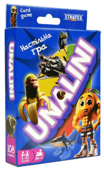 Гра наст. "UNALINI" укр. №30920/Strateg/(62)