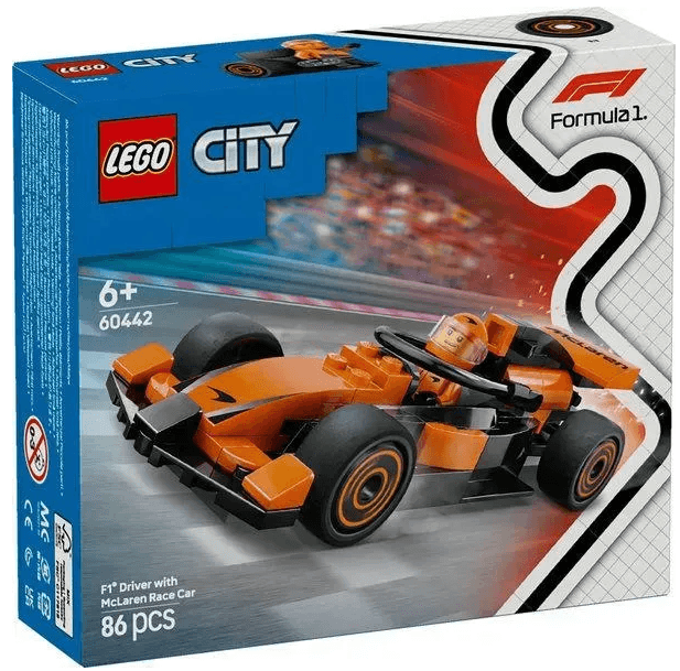 Конструктор "LEGO" City Пілот F1® з автомобілем для перегонів команди McLaren №60442(4)