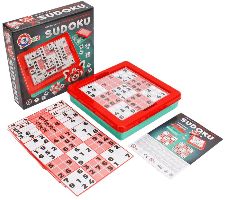 Игра "Судоку" "ТехноК" №2956(6)
