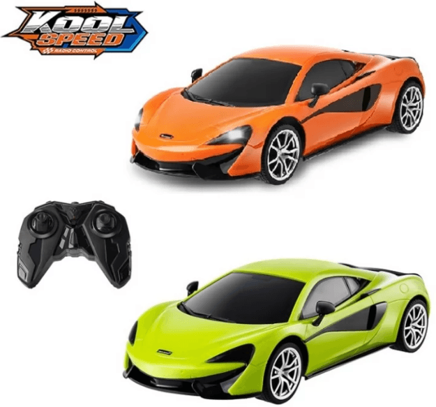 Машина RK (1:16) "Kool Speed"McLaren,на бат-ке оливковая/оранжевая,37,2х17х12см№DHTRC10486GN
