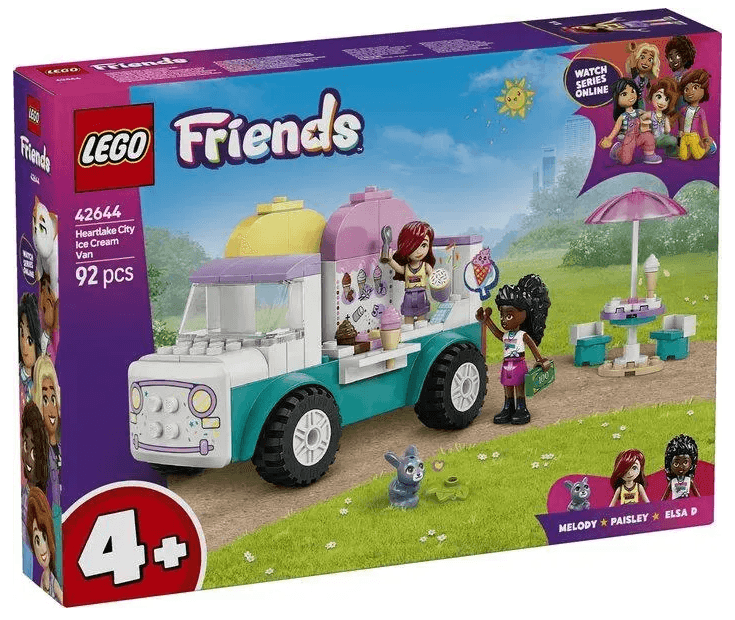Конструктор "LEGO" Friends Хартлейк-Сіті. Фургон із морозивом №42644(8)