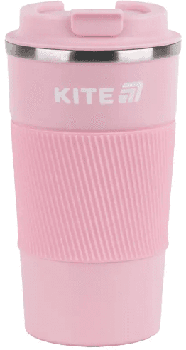 Термочашка метал. 0,51л "Kite" рожева №K25-458-3