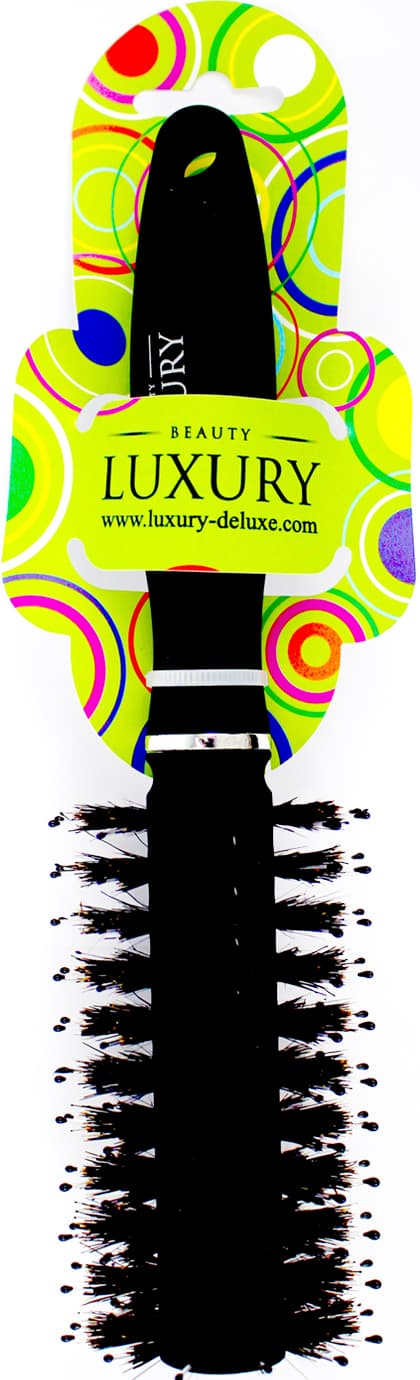 Щітка масажна д/волосся "Luxury" black №HB-05-05