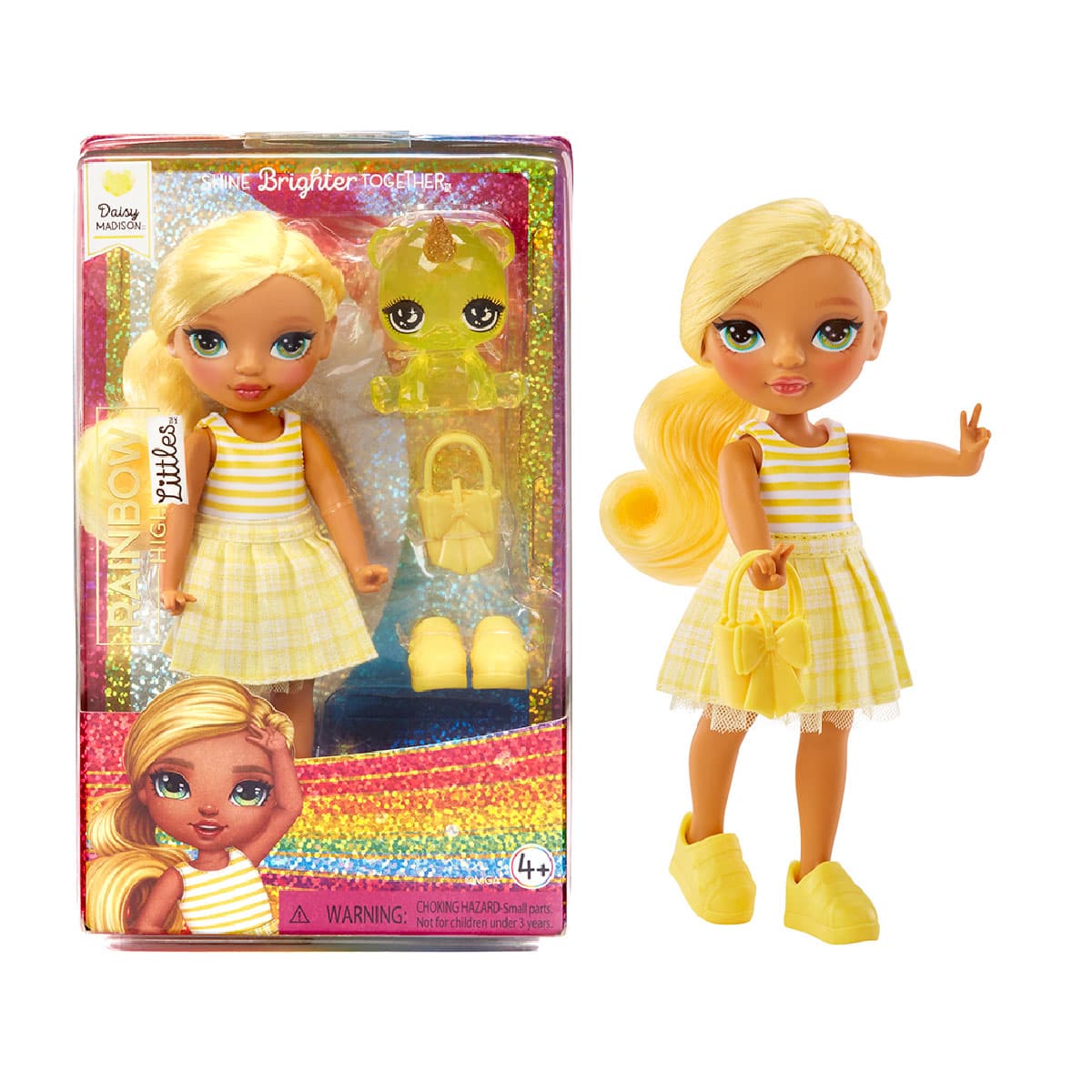 Игровой набор с куклой "Rainbow High серии Littles- Дейзи,аксессуары №531227/КиддиСвит/(4)