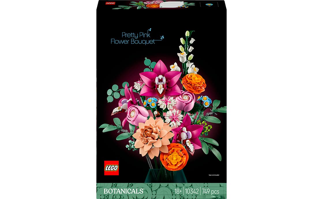 Конструктор "LEGO" Botanicals Милый розовый букет цветов №10342(3)
