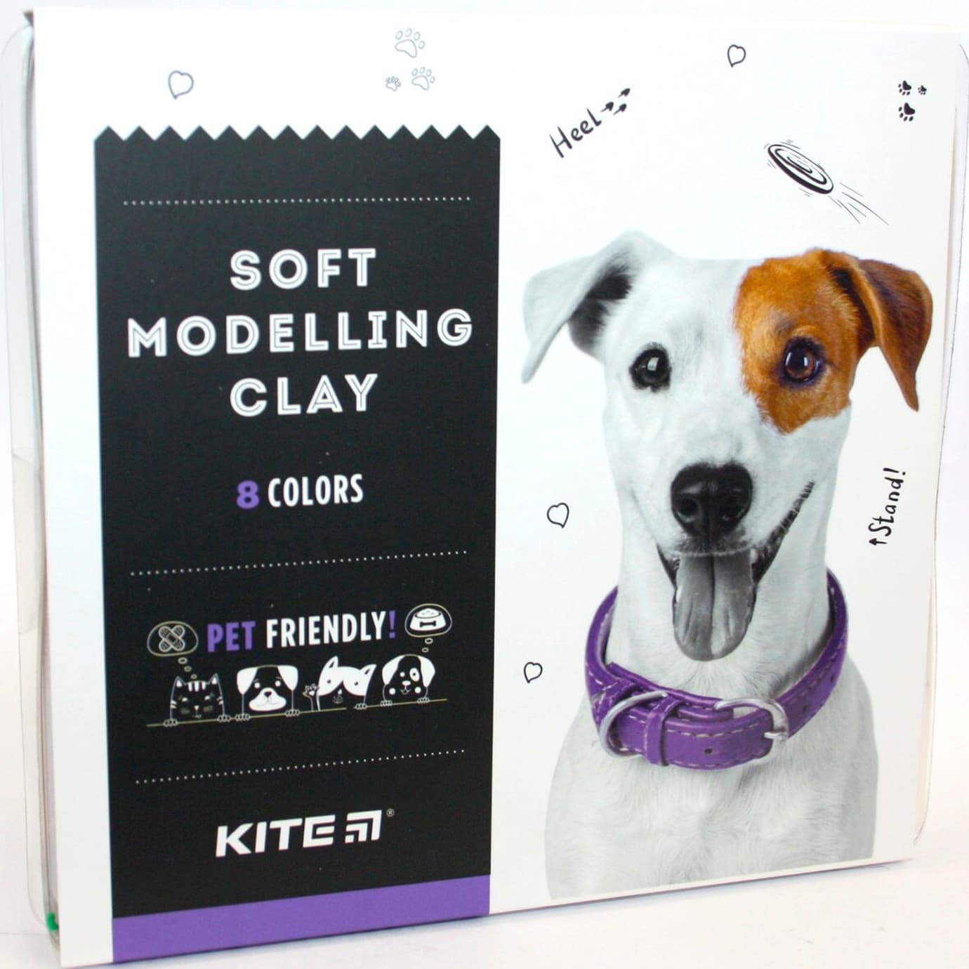 Пластилин "Kite" Dogs 8 цветн. 160гр воск. №K22-082(60)