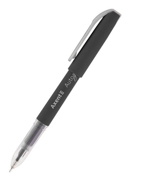 Подарок Ручка гел. Axent AG1007-01 Autographe 0,5мм чёрная(12)(144)(1728)