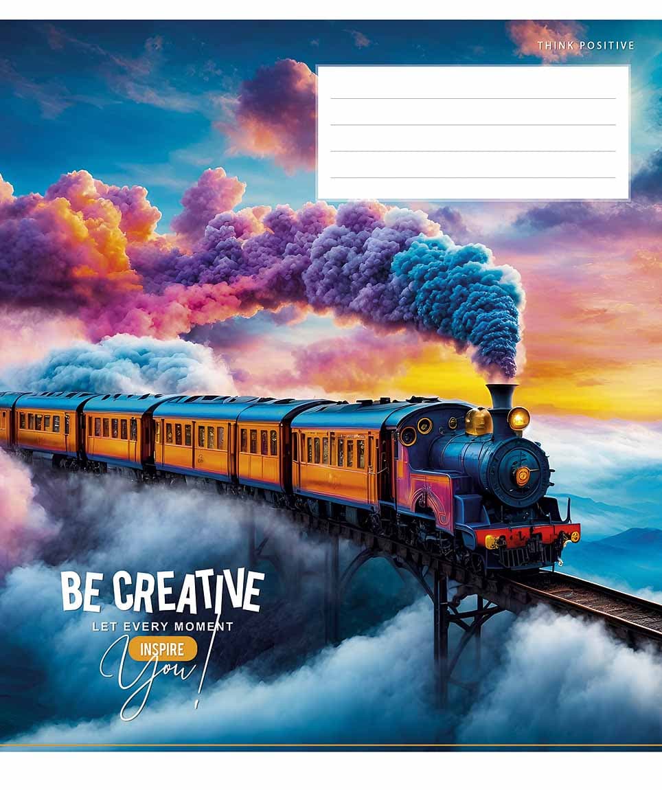 Тетрадь 48л. лин. Школярик "Be creative" ВД-лак №048-3399L(10)(100)