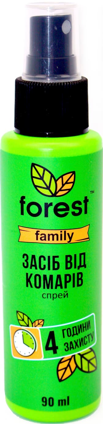 Спрей-репелент "Forest Family" від комарів 90мл №4388
