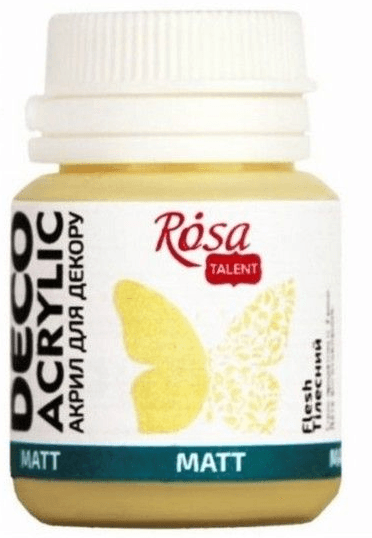 Акрил для декору "Rosa Talent" 20мл №20031 тілесний,глянцевий