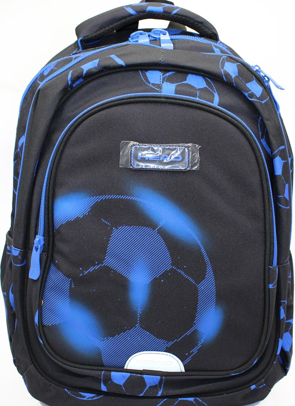 Рюкзак молод. "Head" Football neon blue 3від., 2карм. №AB300/502025036(6)