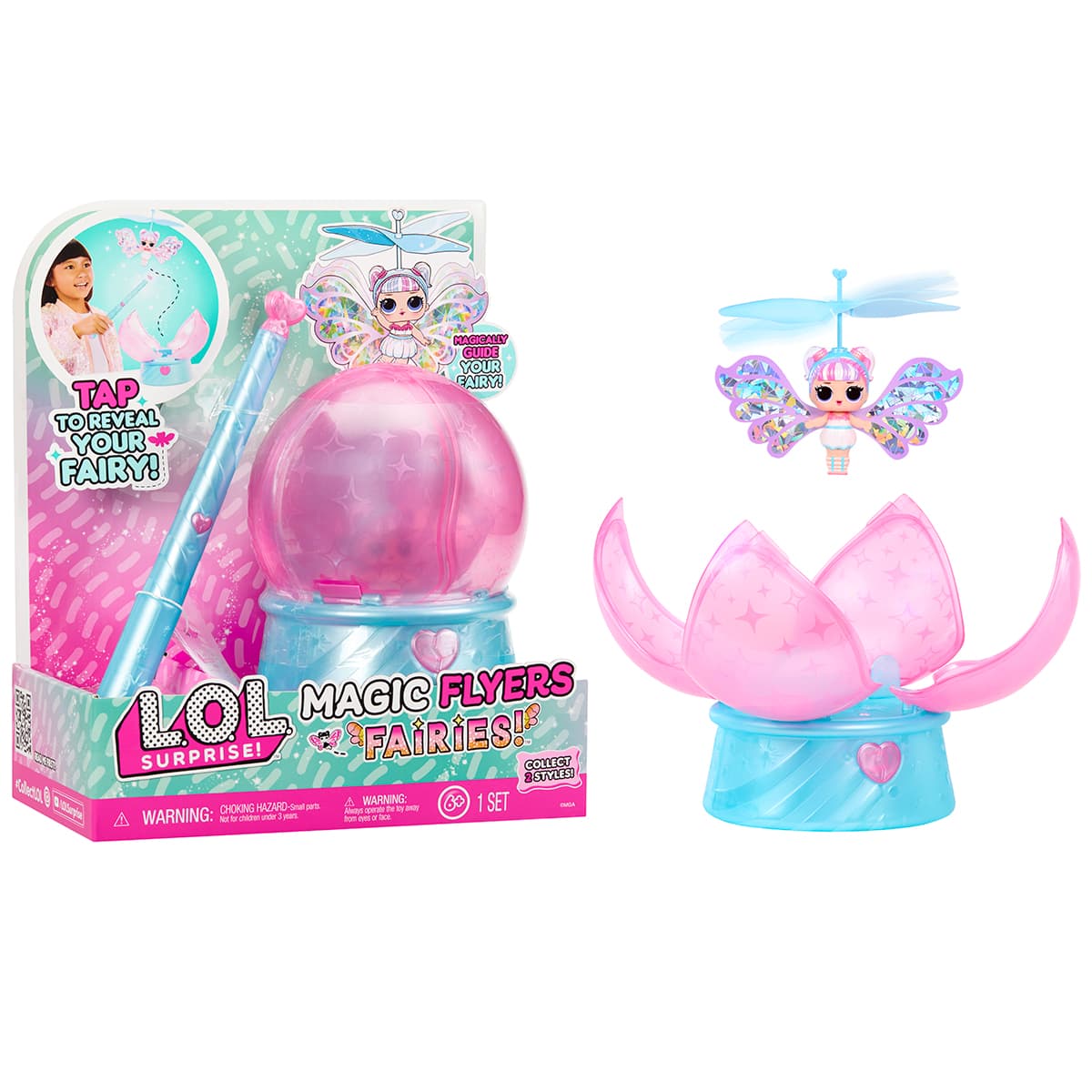 Игровой набор с интер. куклой "L.O.L. SURPRISE"Magic Flyers Fairies" №542254/КиддиСвит/