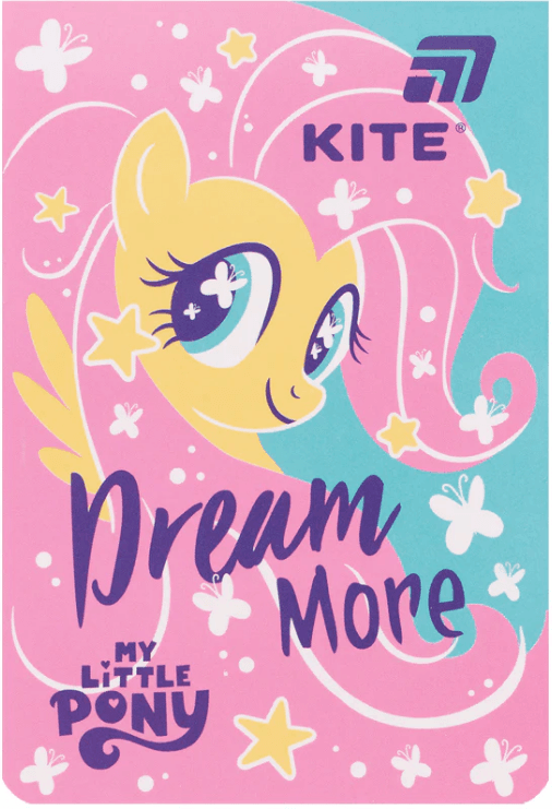 Блокнот А7 48арк. кліт. м'яка обкл. "My Little Pony" №LP26-224/Kite/(10)