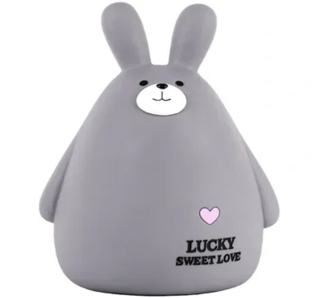 Скарбничка пласт. "Kite" Grey Bunny №K25-498-8(6)(12)