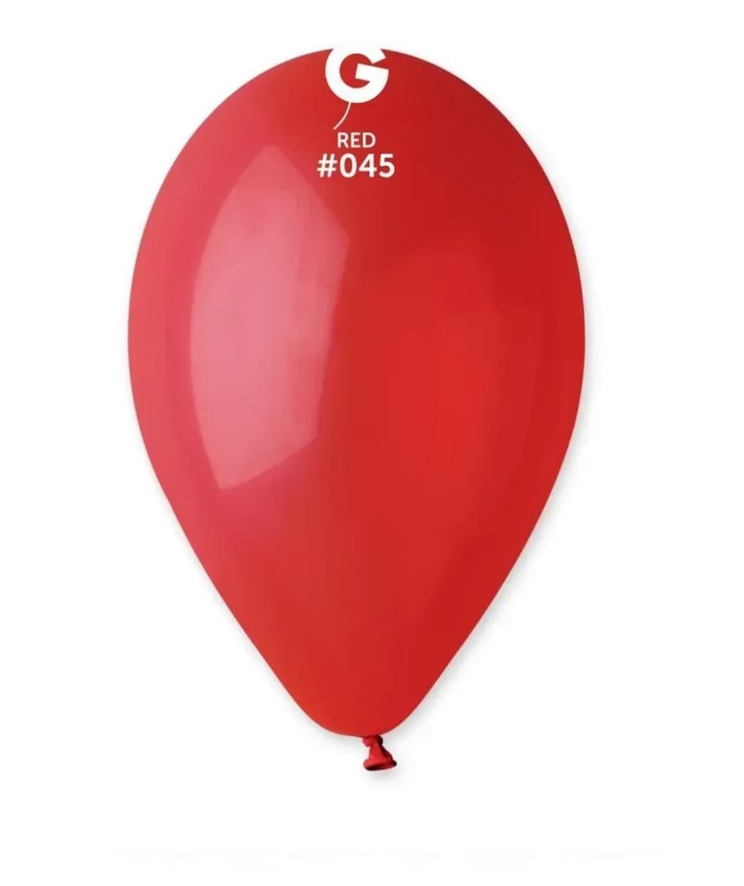 Кулька повітр. латексна 12"/30см червона №G110/11451(100)
