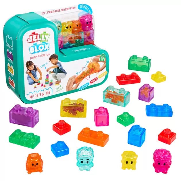 Конструктор сенсорний Jelly Blox - Друзі та улюбленці №934289/КіддіСвіт/