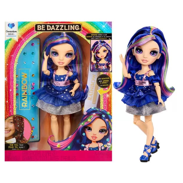 Лялька "Rainbow High - серії "Be Dazzling" – Женев'єва №597810/КіддіСвіт/(2)