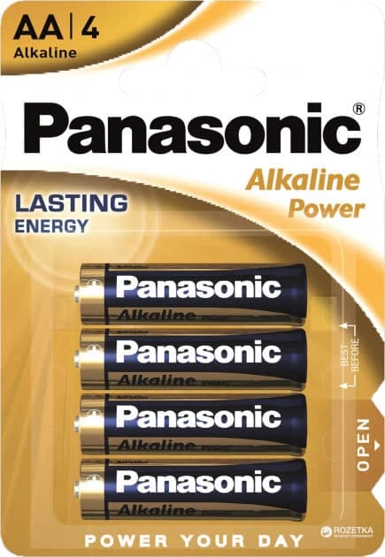 Батарейка Panasonic Алкалайн 6LR61/4bl