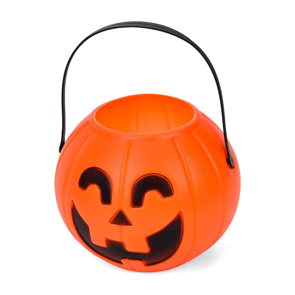 Аксес. для свята :кошик-гарбуз 9х12х12см  Хелловін/Halloween,в кульку №MK 5749-1(100)