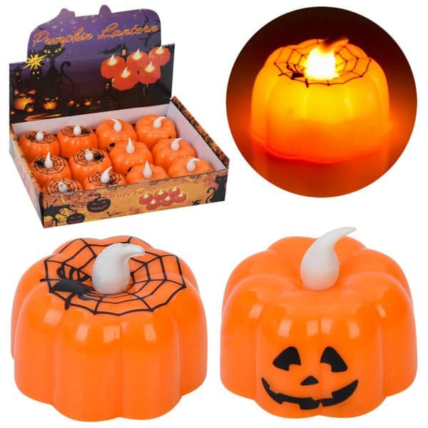 Лiхтарик "Гарбуз" 4х5х5см,світло,Хелловін/Halloween,бат(табл) №MK 5750(12)(288)