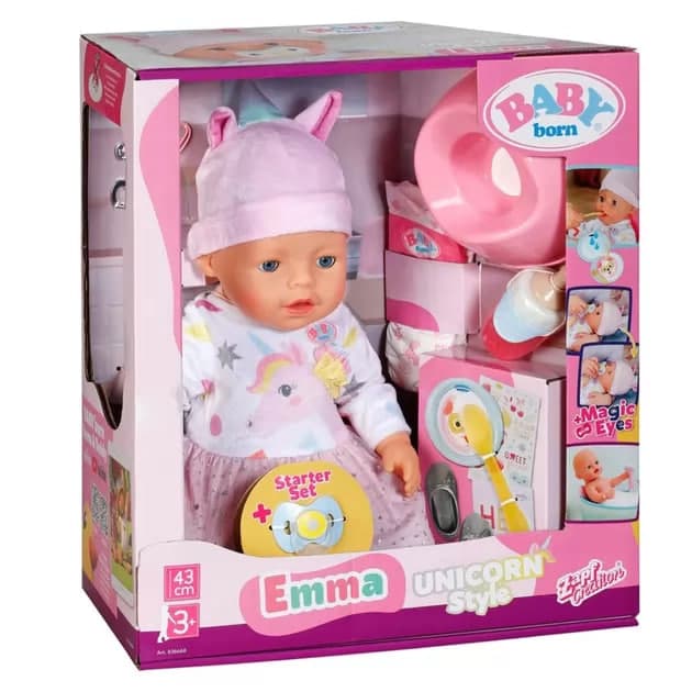 Лялька "Baby Born" - Емма-Единоріг 43см,аксесуари №836668/КіддіСвіт/