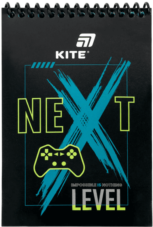 Блокнот пруж. А6 48арк. б/лін. Next Level №K26-196-2/Kite/(20)