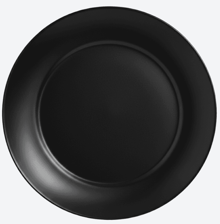 Тарелка обеденная стекло "Luminarc.Apy black" 25см №X1942(6)(24)