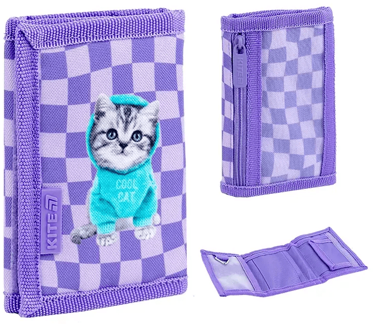 Гаманець дит. "Kite" Studio Pets 1від. №SP25-598