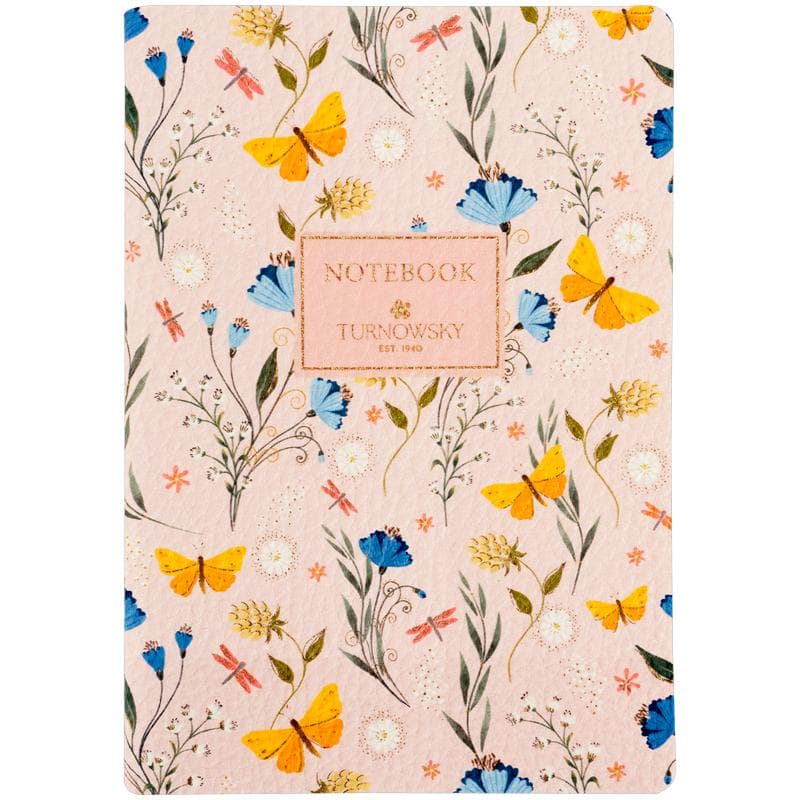 Блокнот А5 60л. клет. карт. Turnowsky.Secret Garden 1 №8710-1-A-TR/Axent/