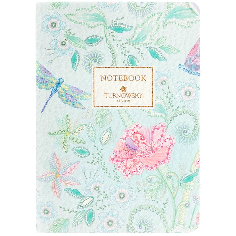 Блокнот А6 60л. клет. карт. Turnowsky.Nature's Melody 1 №8711-3-A-TR/Axent/(24)