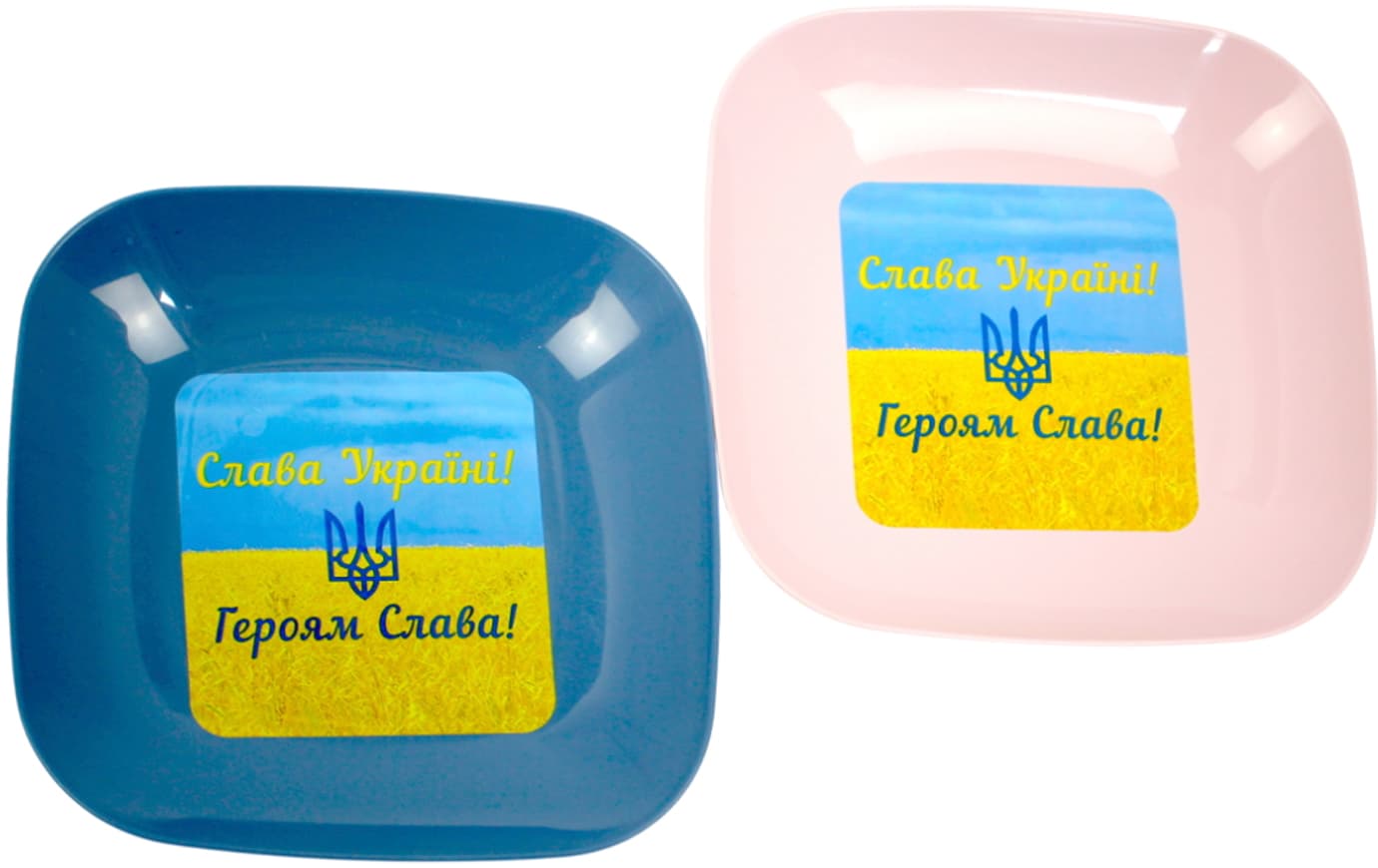 Тарілка пласт. з малюнком №БП-155