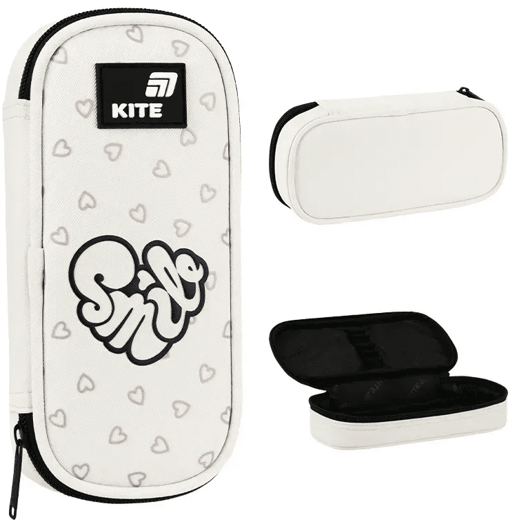 Пенал "Kite" Shimmer&Smile 1від.,м'який №K26-662-17