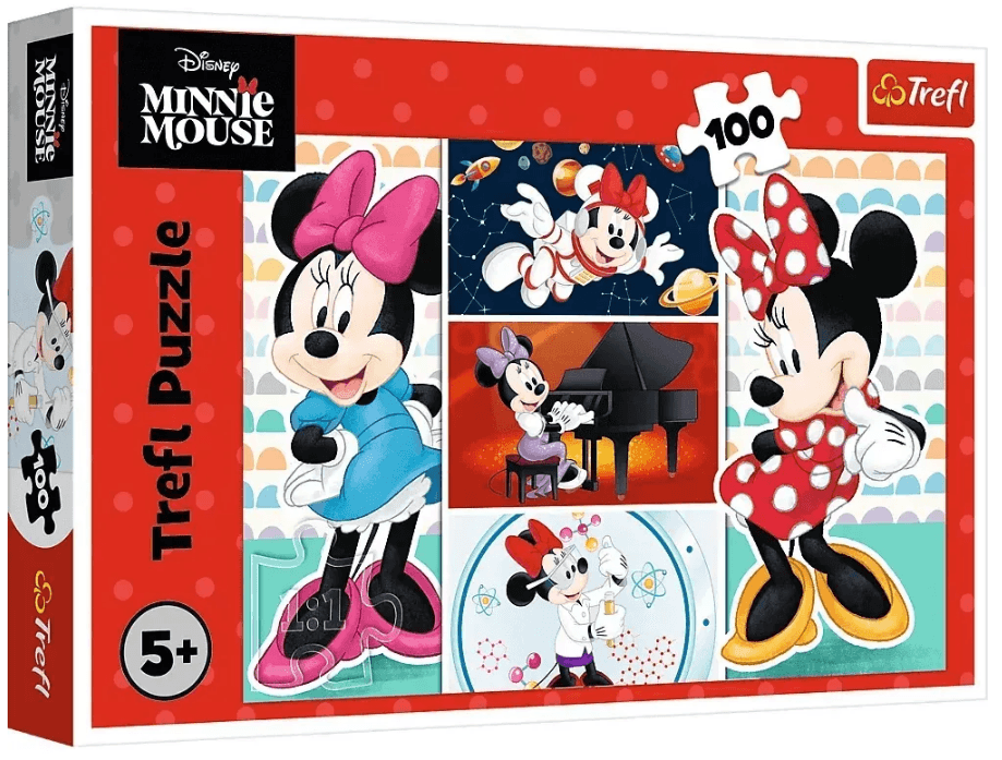 Пазлы Trefl 100эл. Disney Minnie Забавная Минни №16517